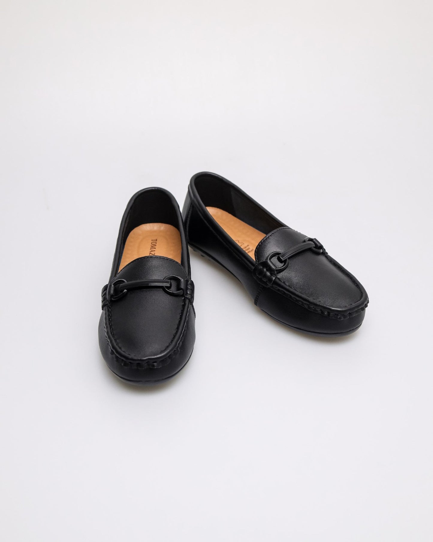 COWHAM YX242 Buckle Loafers
