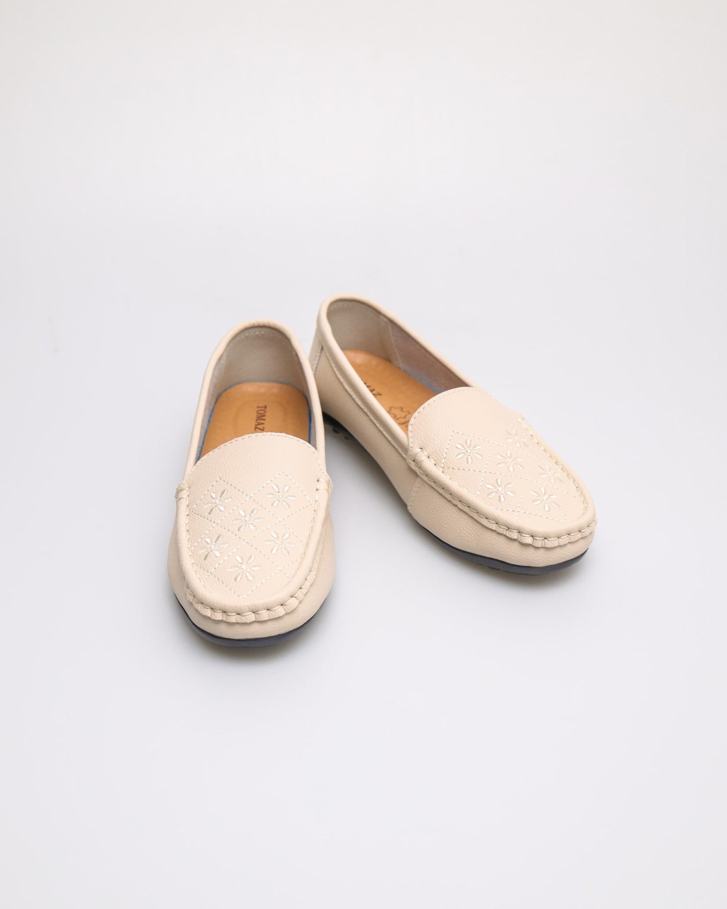 COWHAM Flowery Loafers