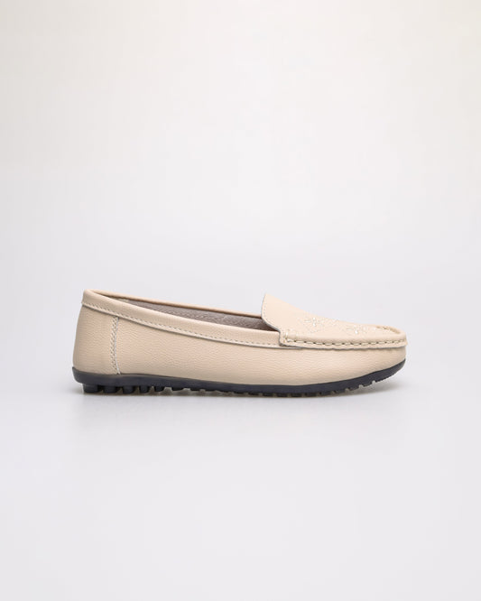 COWHAM Flowery Loafers